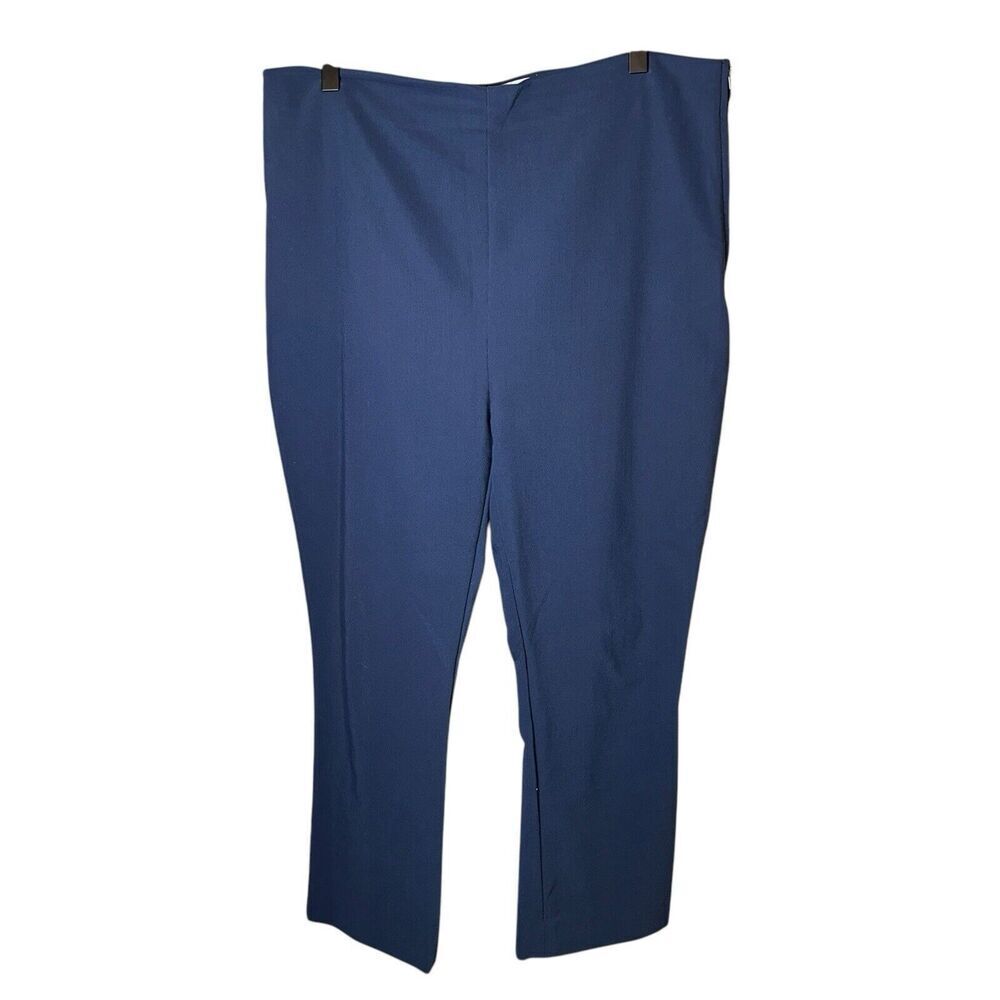 MM Lafleur The Foster Crop Cigarette Pant PowerStretch Dark Navy‎ Minimalist 16